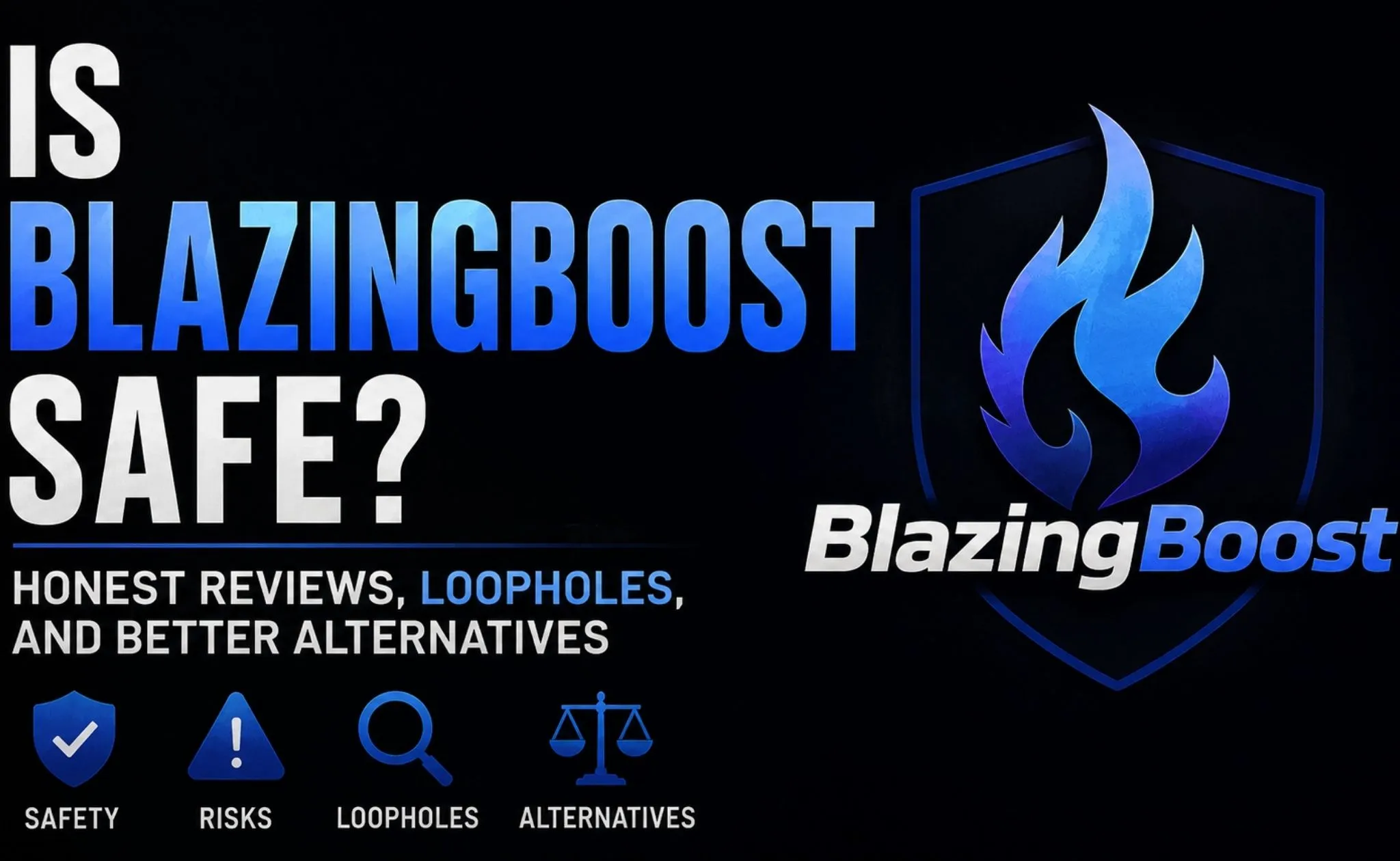 Is BlazingBoost Safe? Honest Reviews, Loopholes, and Better Alternatives