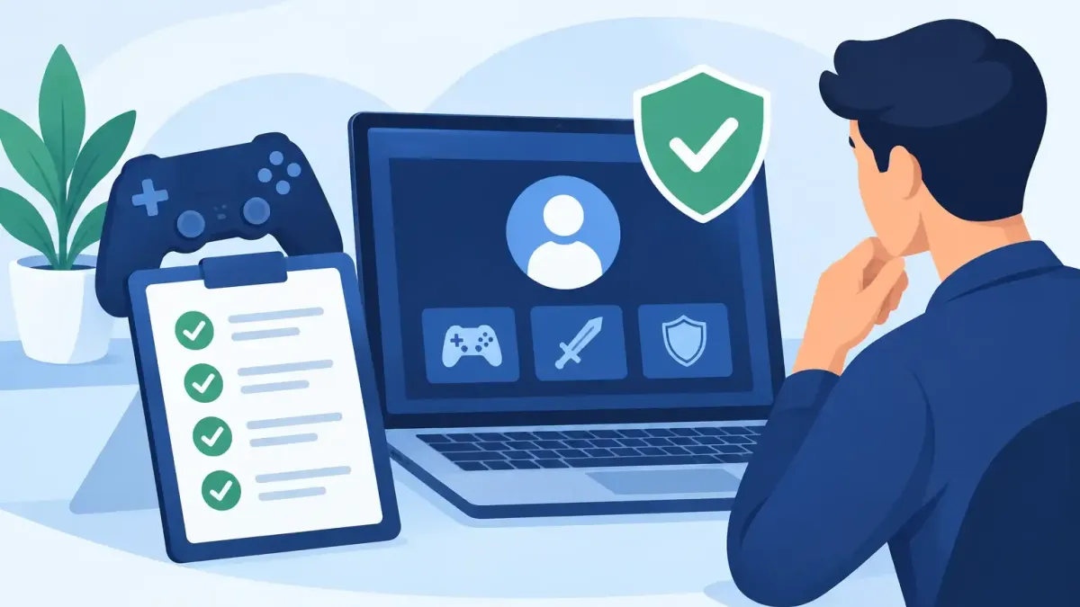Safe Gaming Account Marketplace Checklist for Buyers