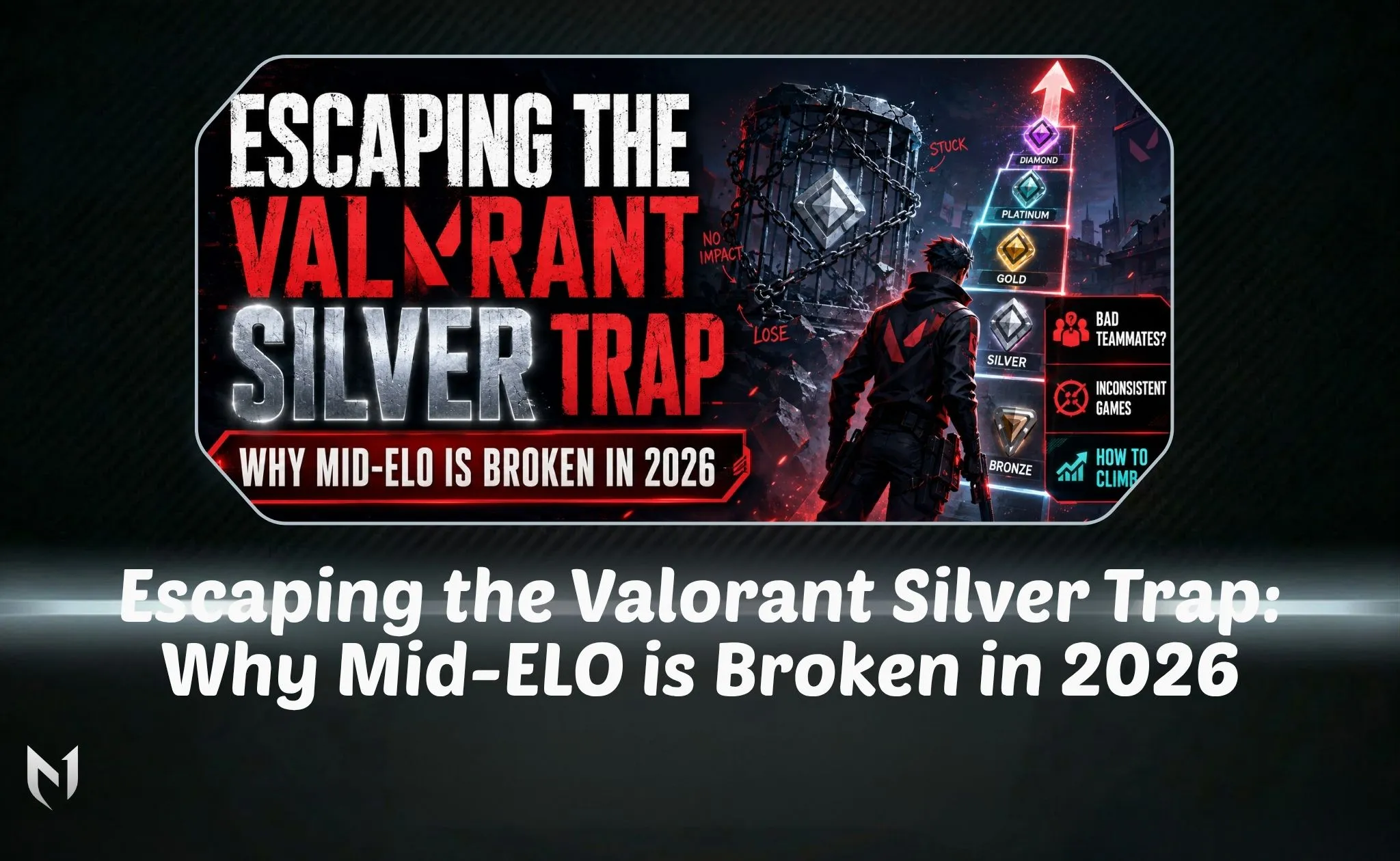 Escaping the Valorant Silver Trap: Why Mid-ELO is Broken in 2026