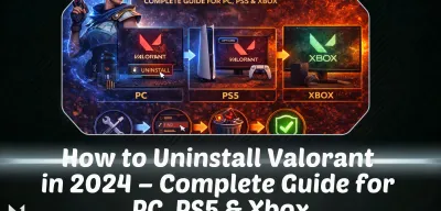 How to Uninstall Valorant – Complete Guide for PC, PS5 & Xbox
