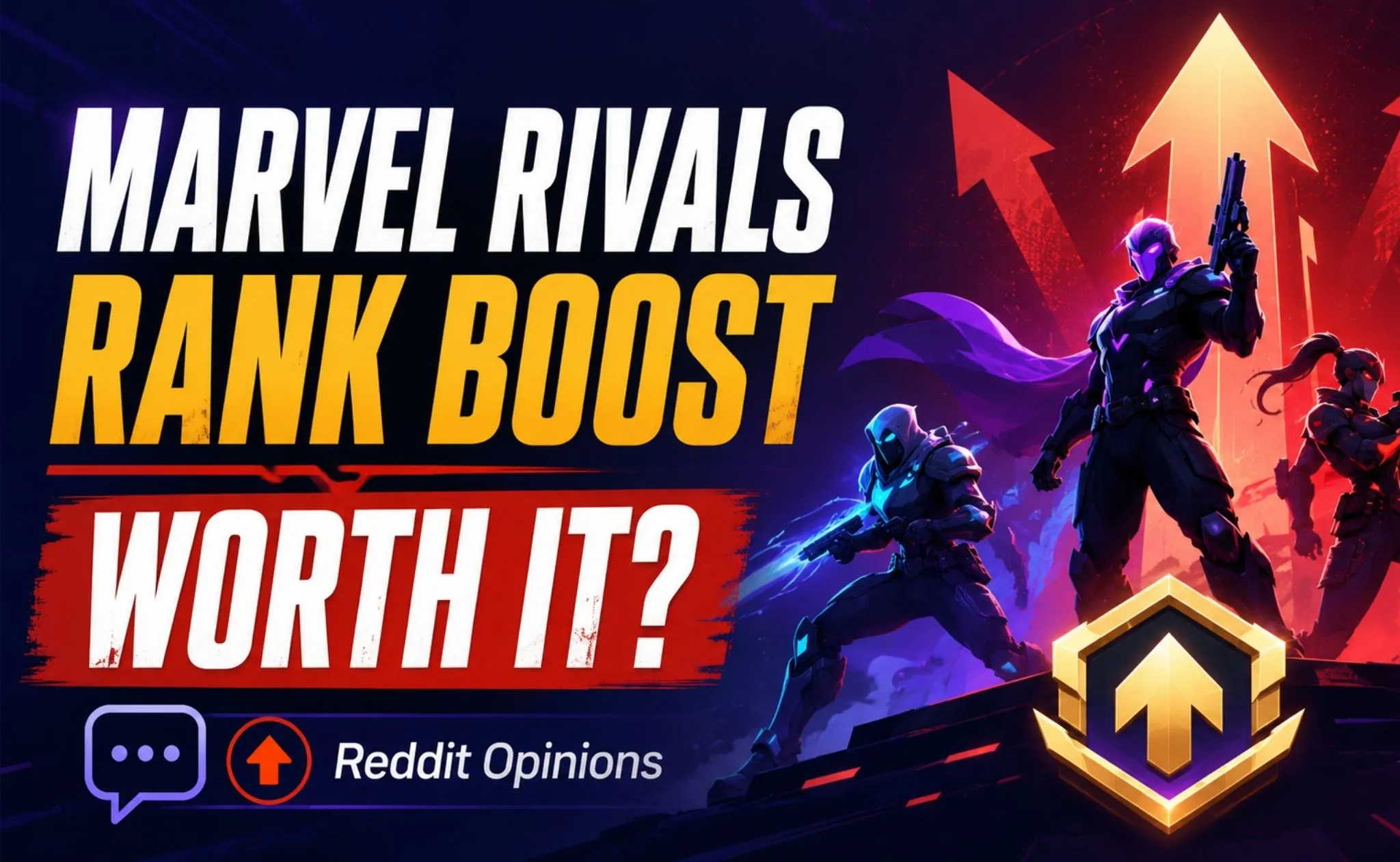 Marvel Rivals Rank Boost Reddit: Is It Worth It?
