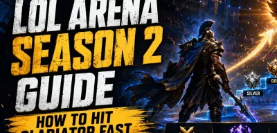 LoL Arena Season 2 Guide: How to Hit Gladiator Fast
