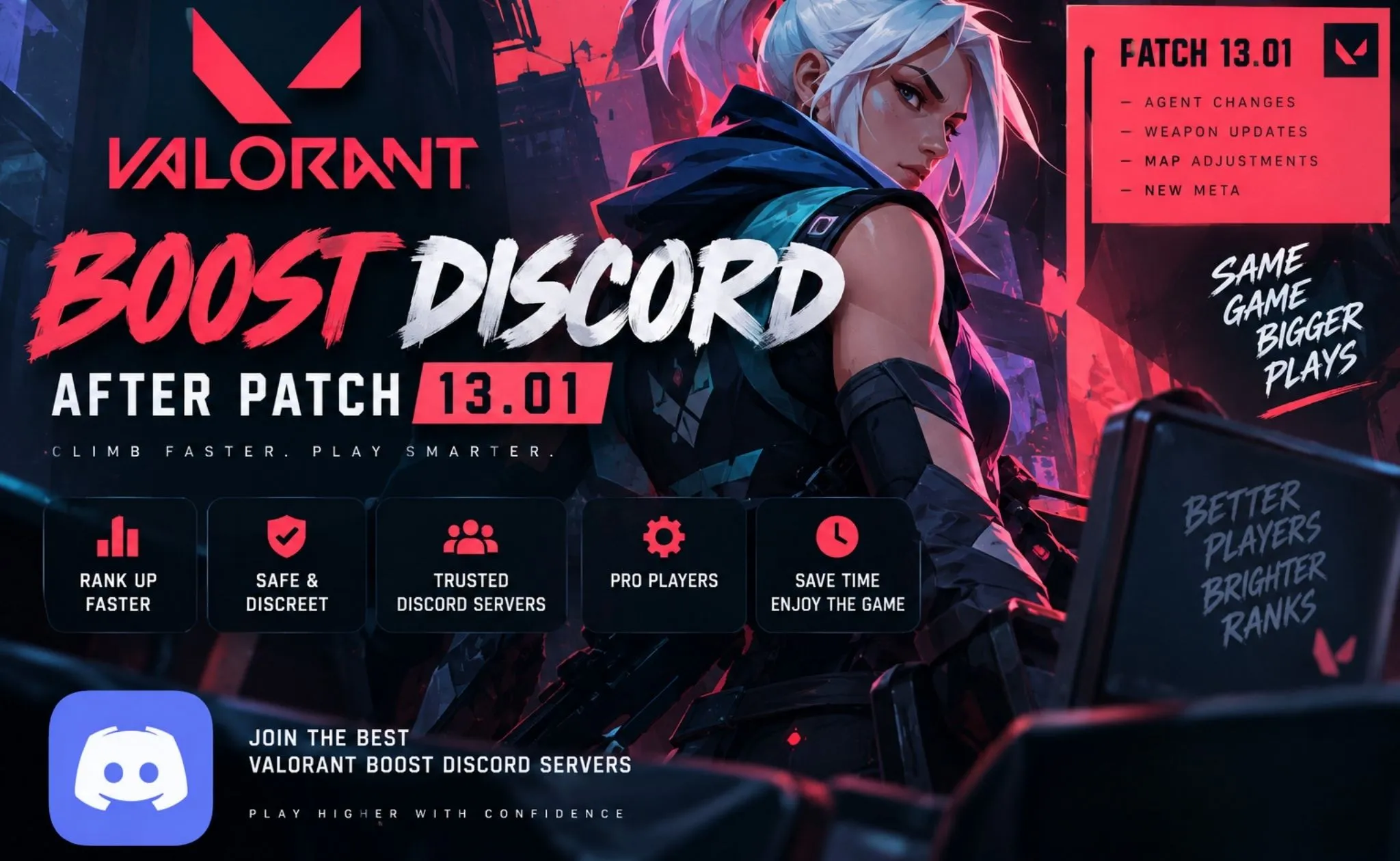 Valorant Boost Discord After Patch 13.01: Is It Still Safe?
