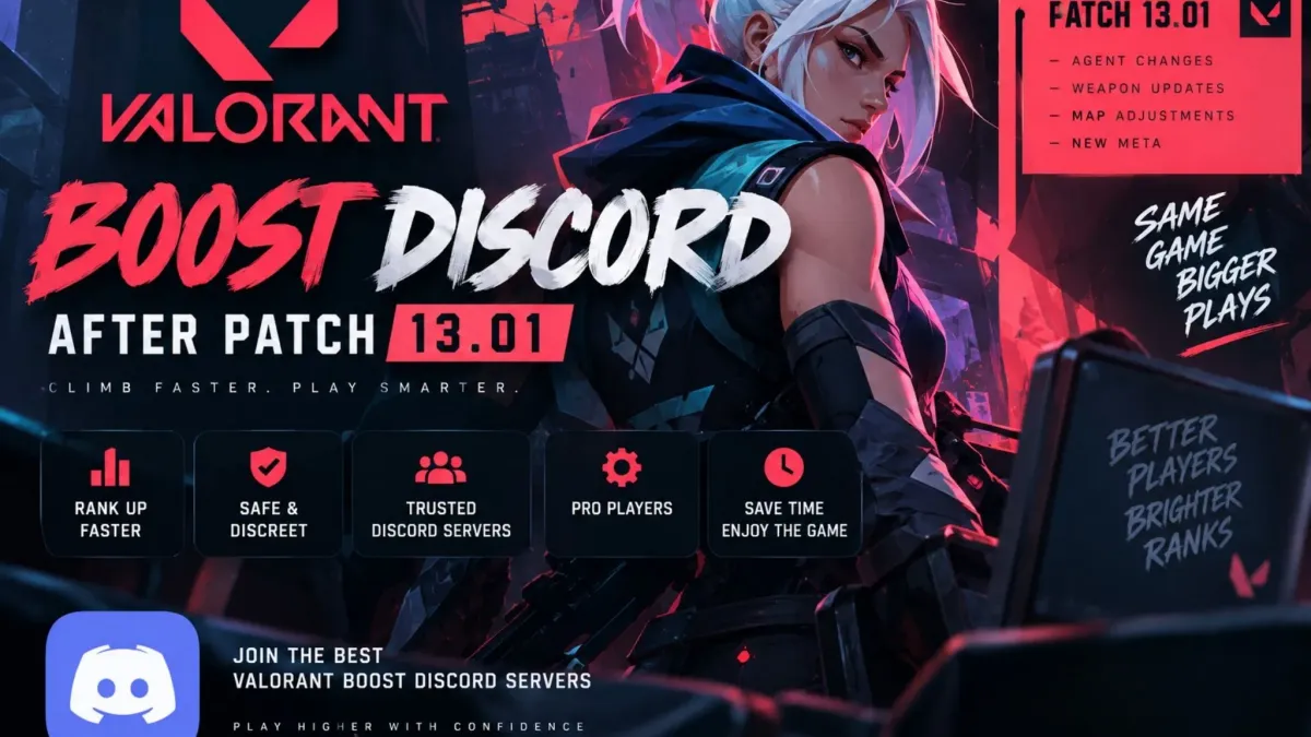 Valorant Boost Discord After Patch 13.01: Is It Still Safe?
