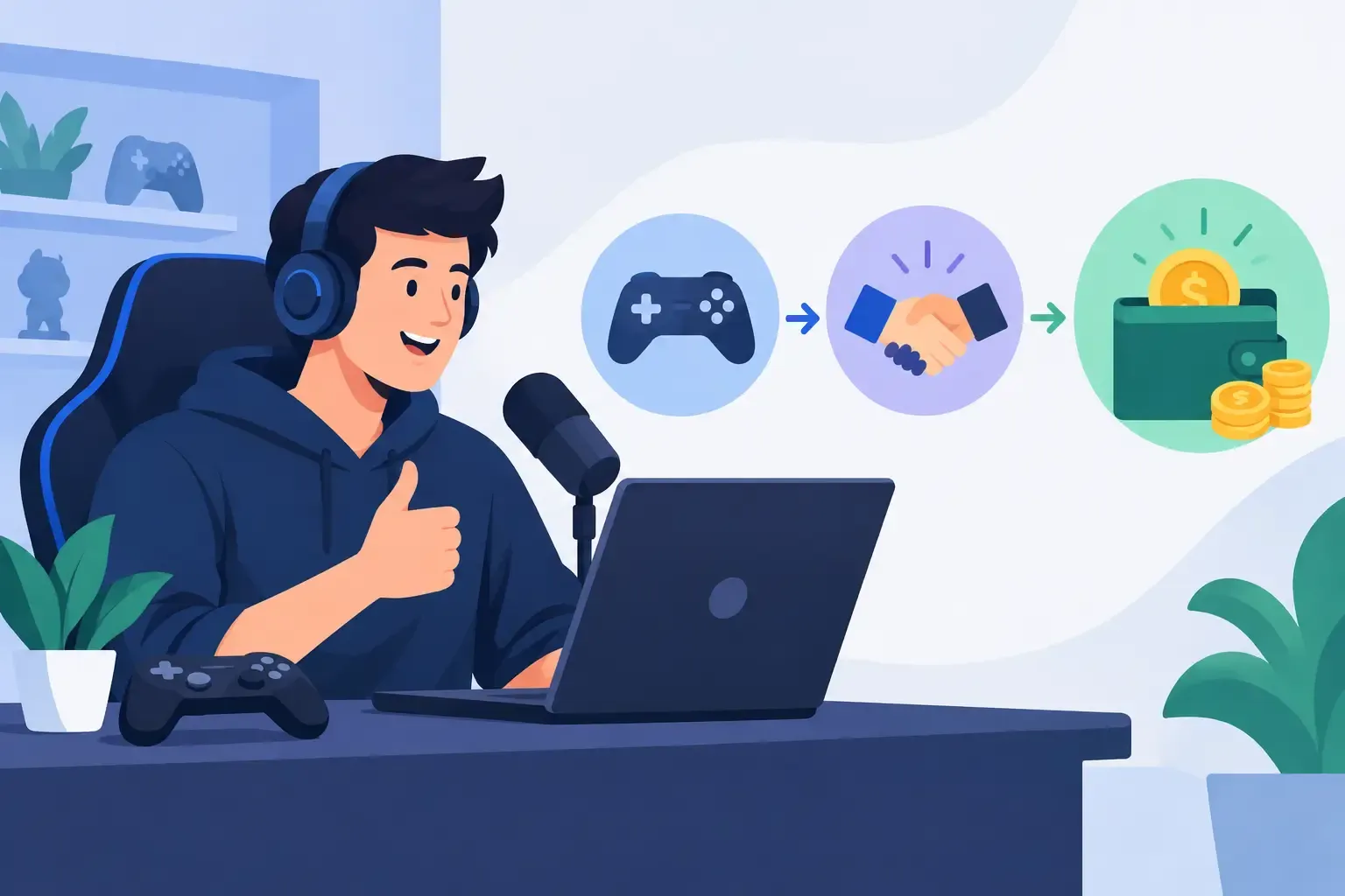 How a Gaming Affiliate Program Pays Creators