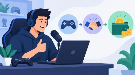 How a Gaming Affiliate Program Pays Creators
