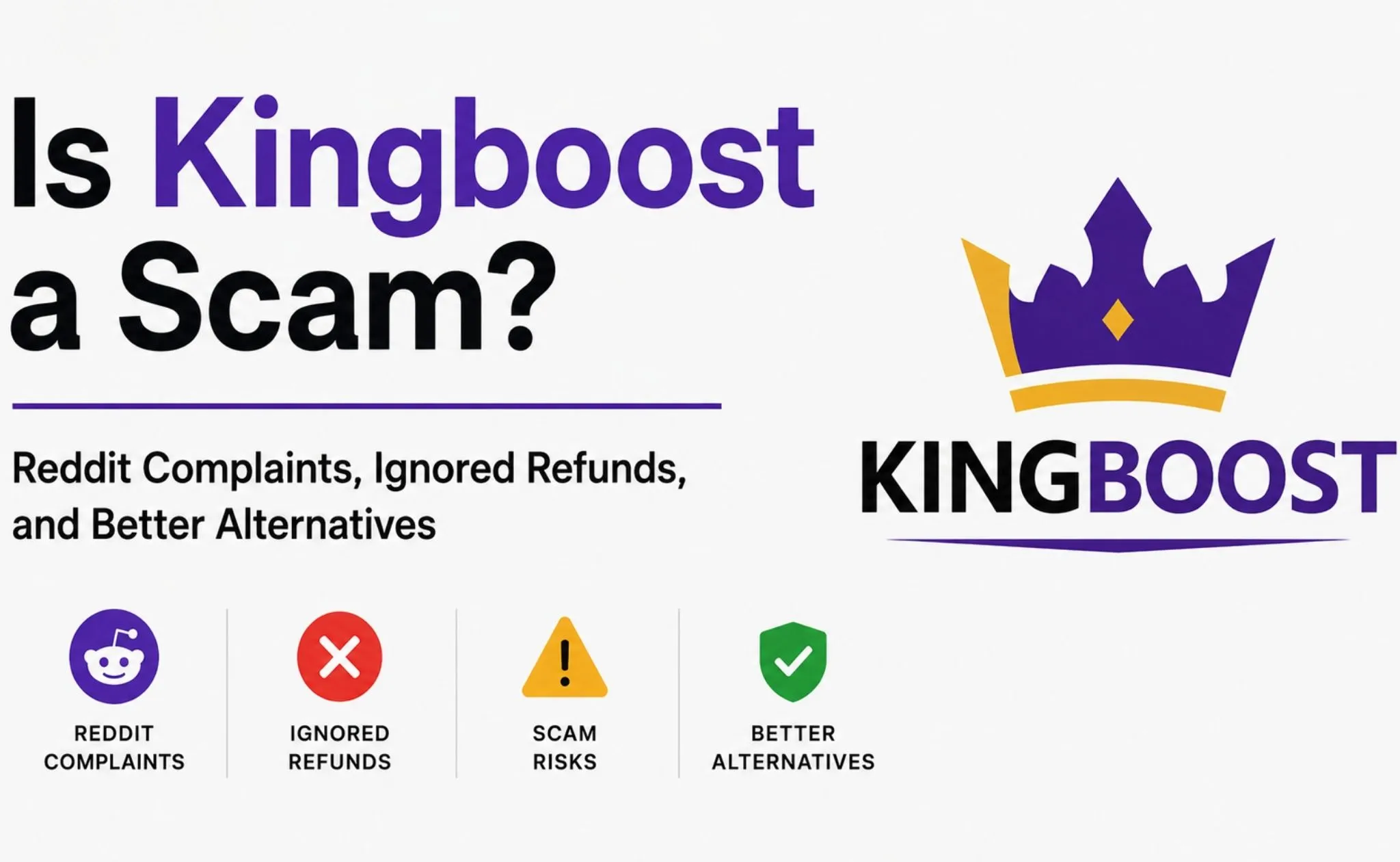Is Kingboost a Scam? Reddit Complaints, Ignored Refunds, and Better Alternatives