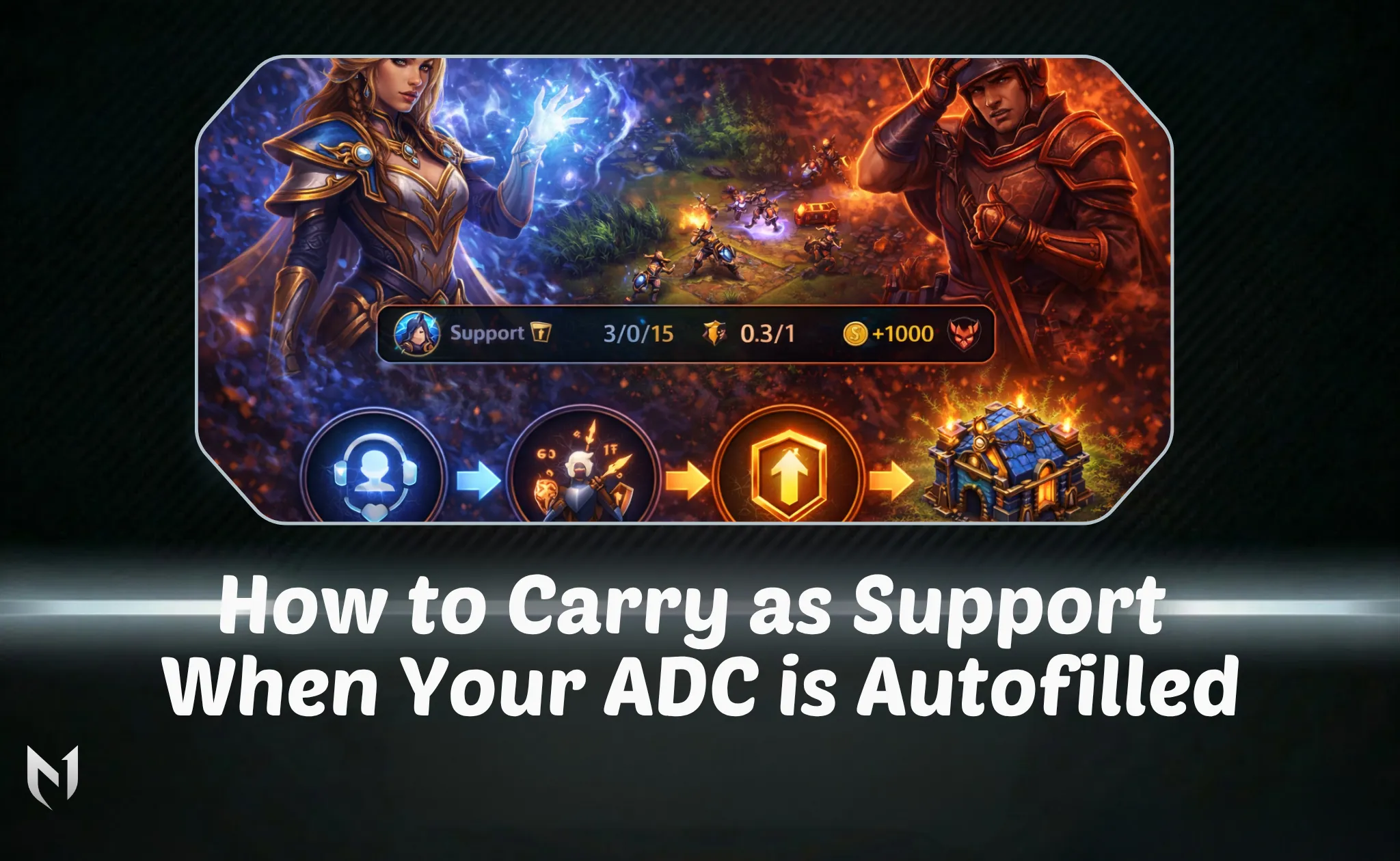 How to Carry as Support When Your ADC is Autofilled