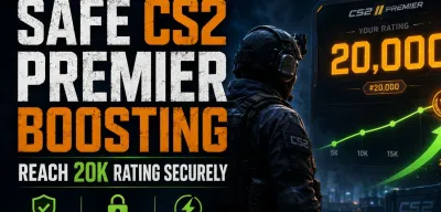 Safe CS2 Premier Boosting: Reach 20k Rating Securely
