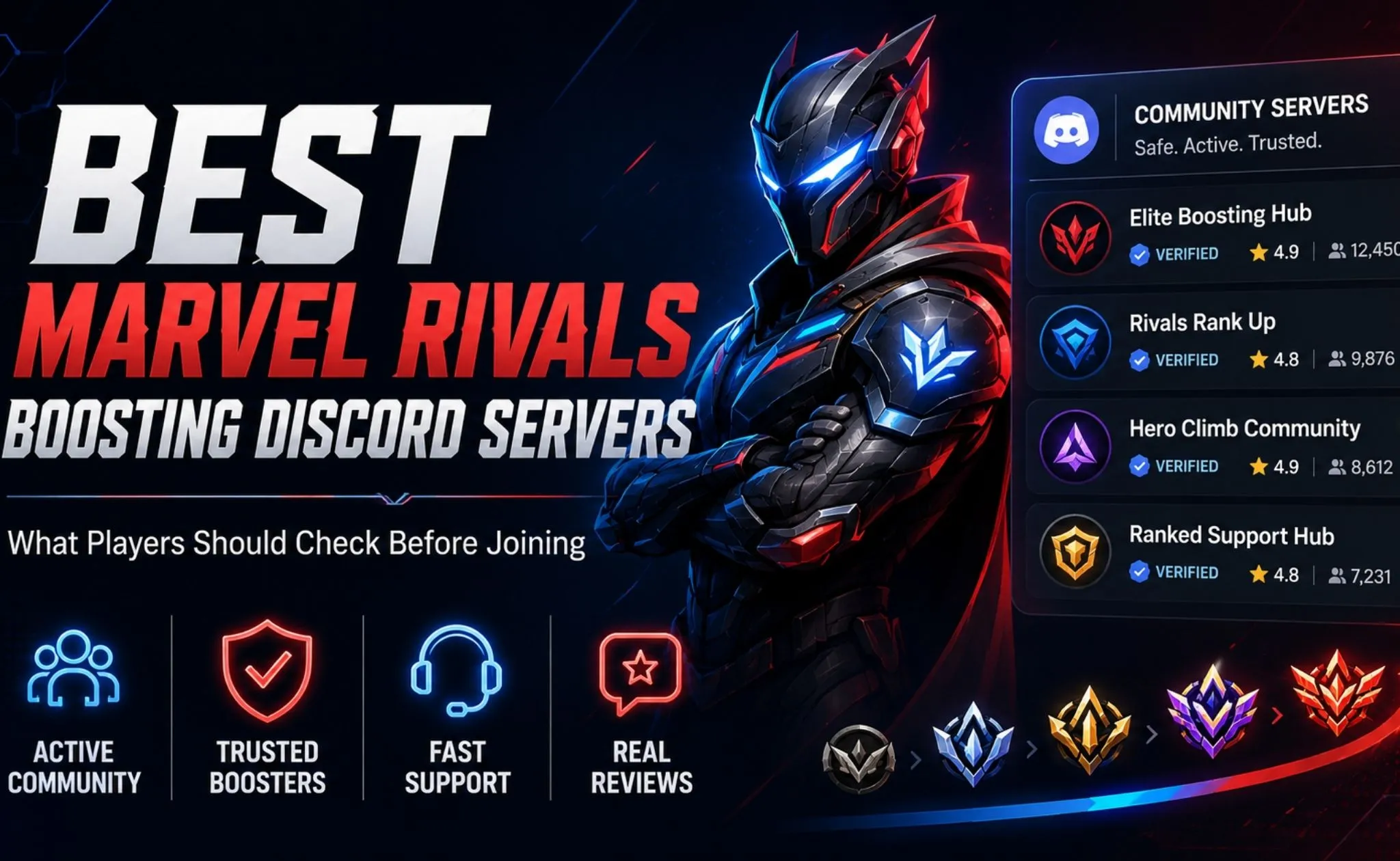 Best Marvel Rivals Boosting Discord Servers: What Players Should Check Before Joining