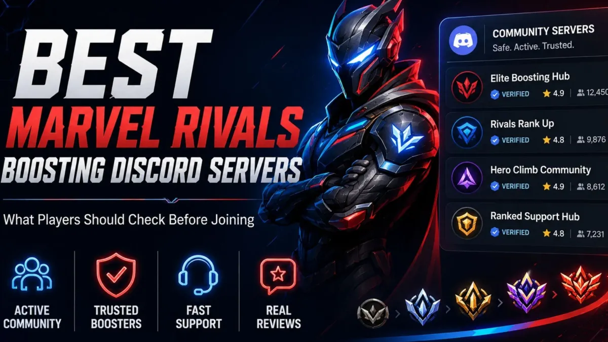 Best Marvel Rivals Boosting Discord Servers: What Players Should Check Before Joining