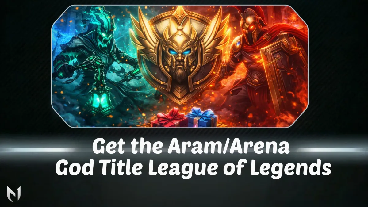 How to Get the Aram/Arena God Title League of Legends