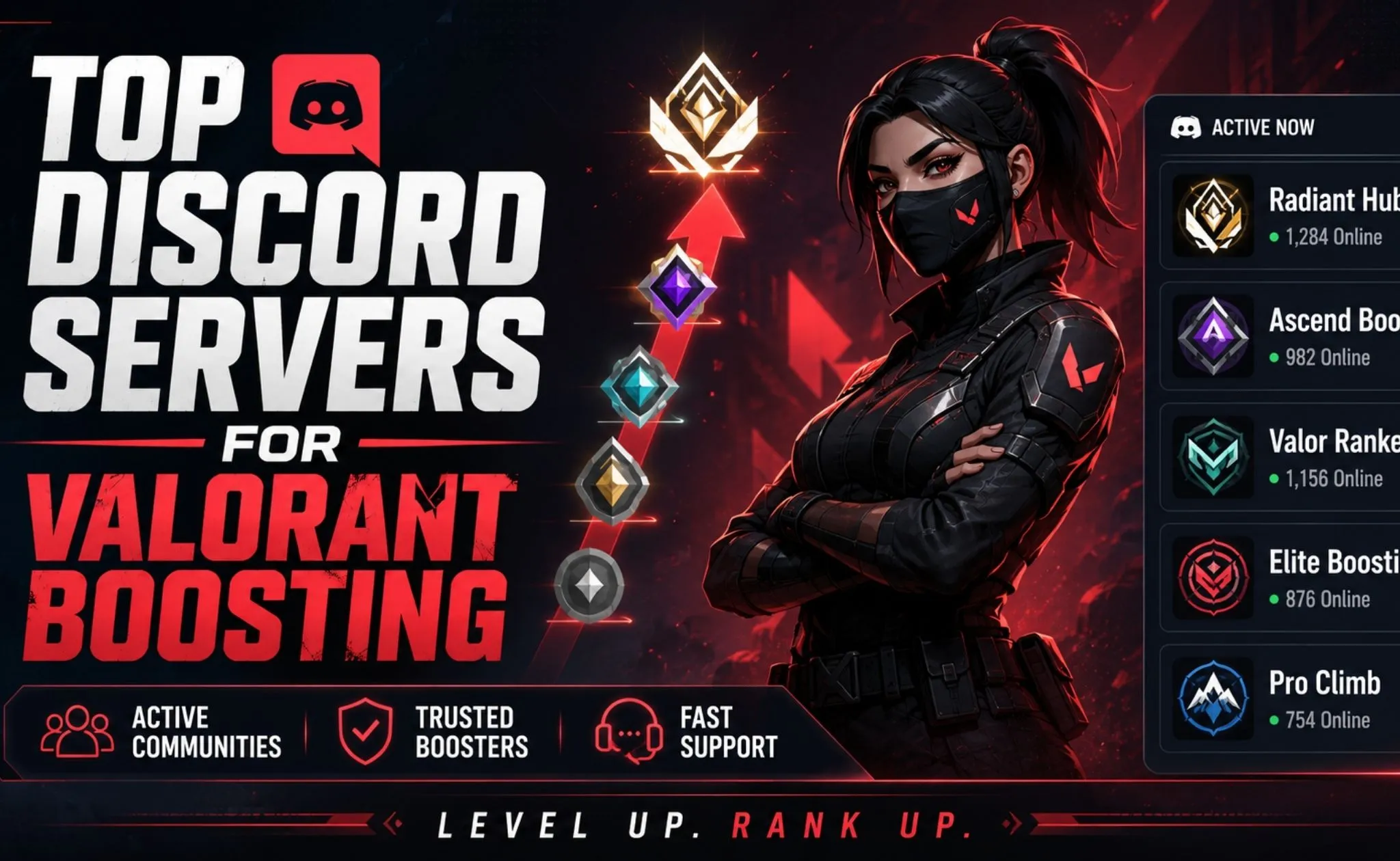 Top Discord Servers for Valorant Boosting