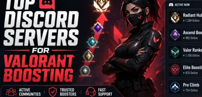 Top Discord Servers for Valorant Boosting
