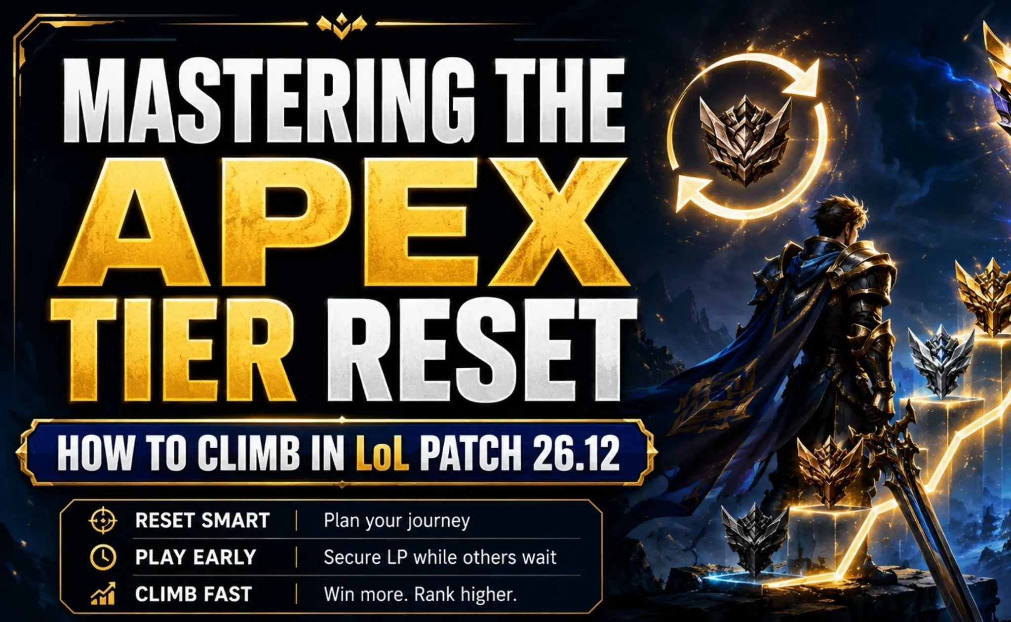 Mastering the Apex Tier Reset: How to Climb in LoL Patch 26.12