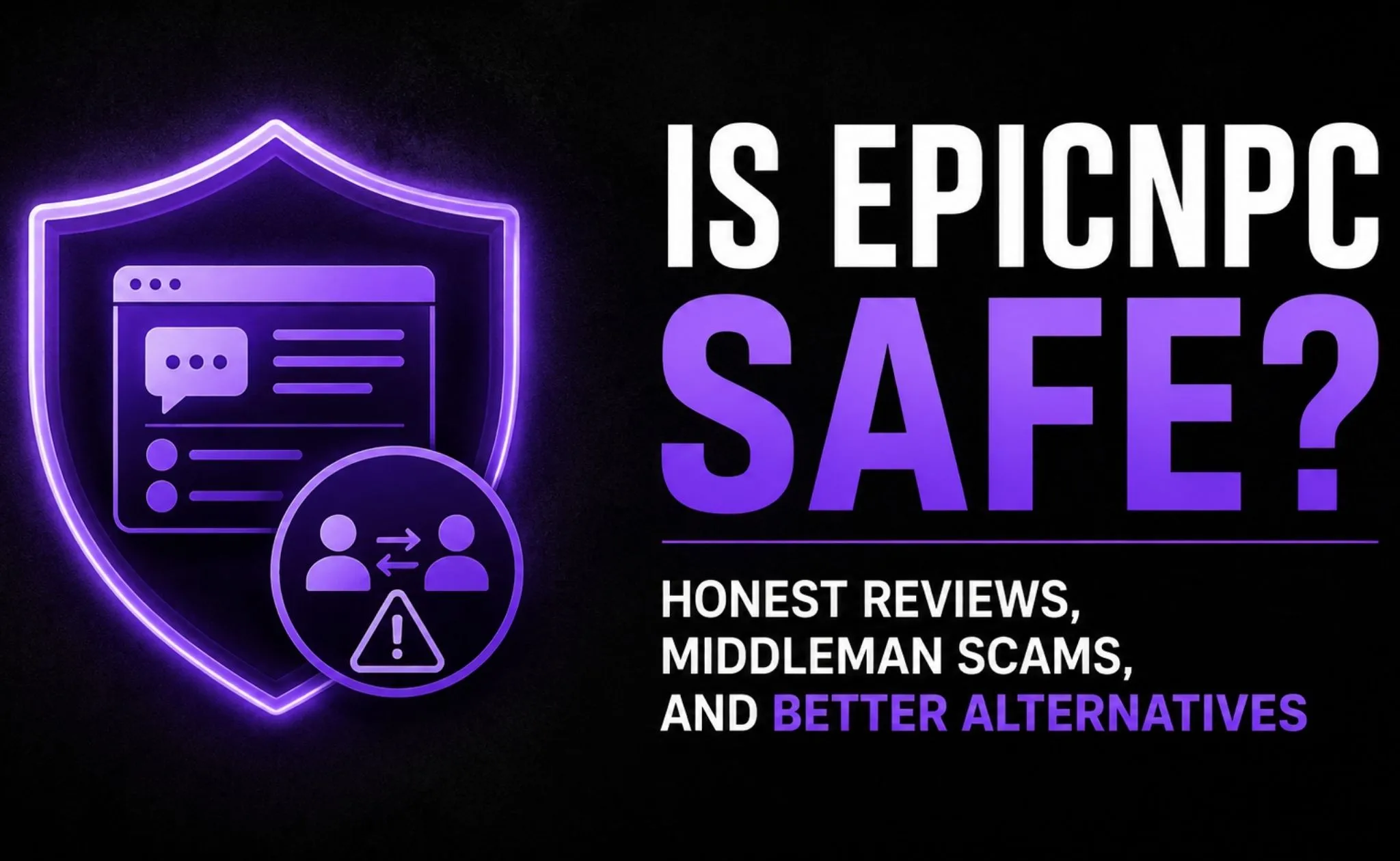 Is EpicNPC Safe? Honest Reviews, Middleman Scams, and Better Alternatives