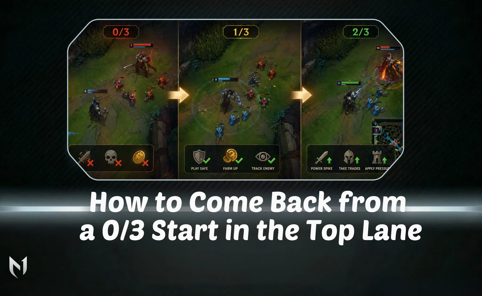 How to Come Back from a 0/3 Start in the Top Lane