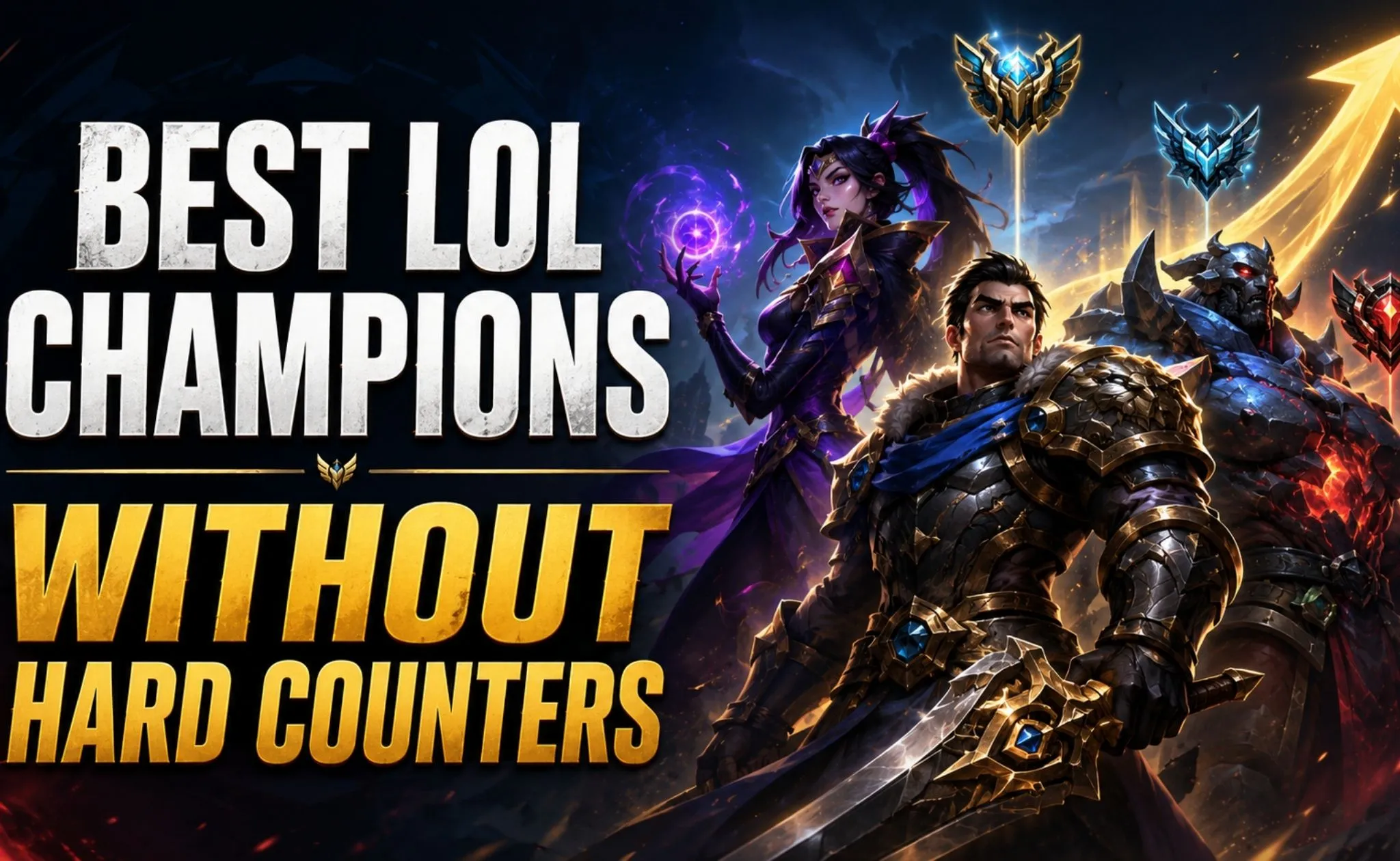 Best LoL Champions Without Hard Counters