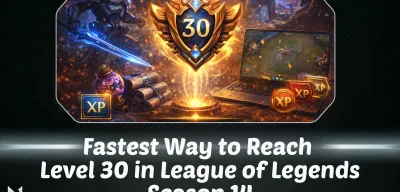Fastest Way to Reach Level 30 in League of Legends Season 14