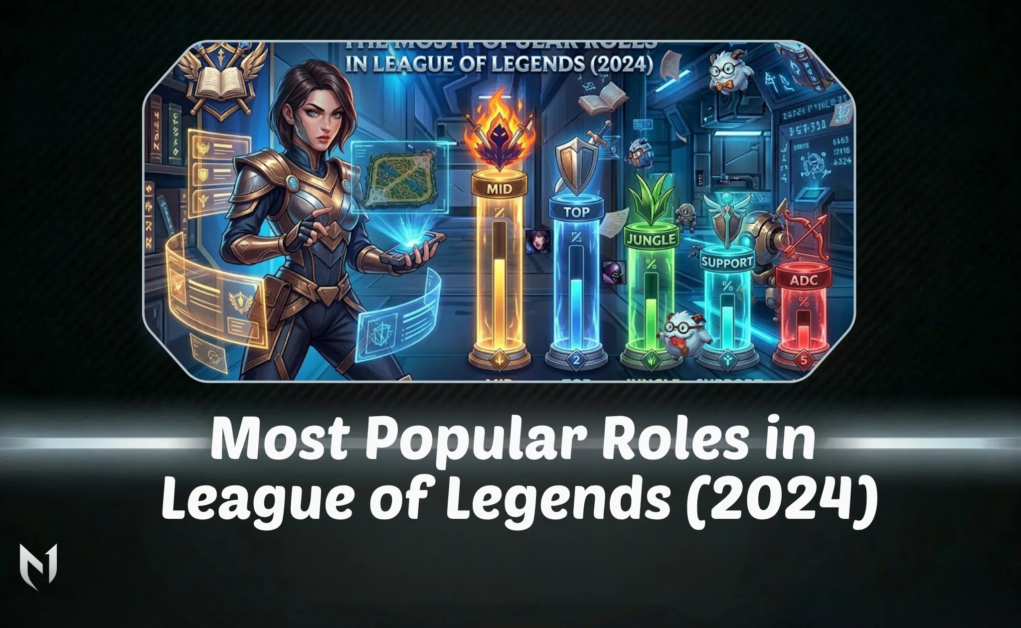 Most Popular Roles in League of Legends (2024)