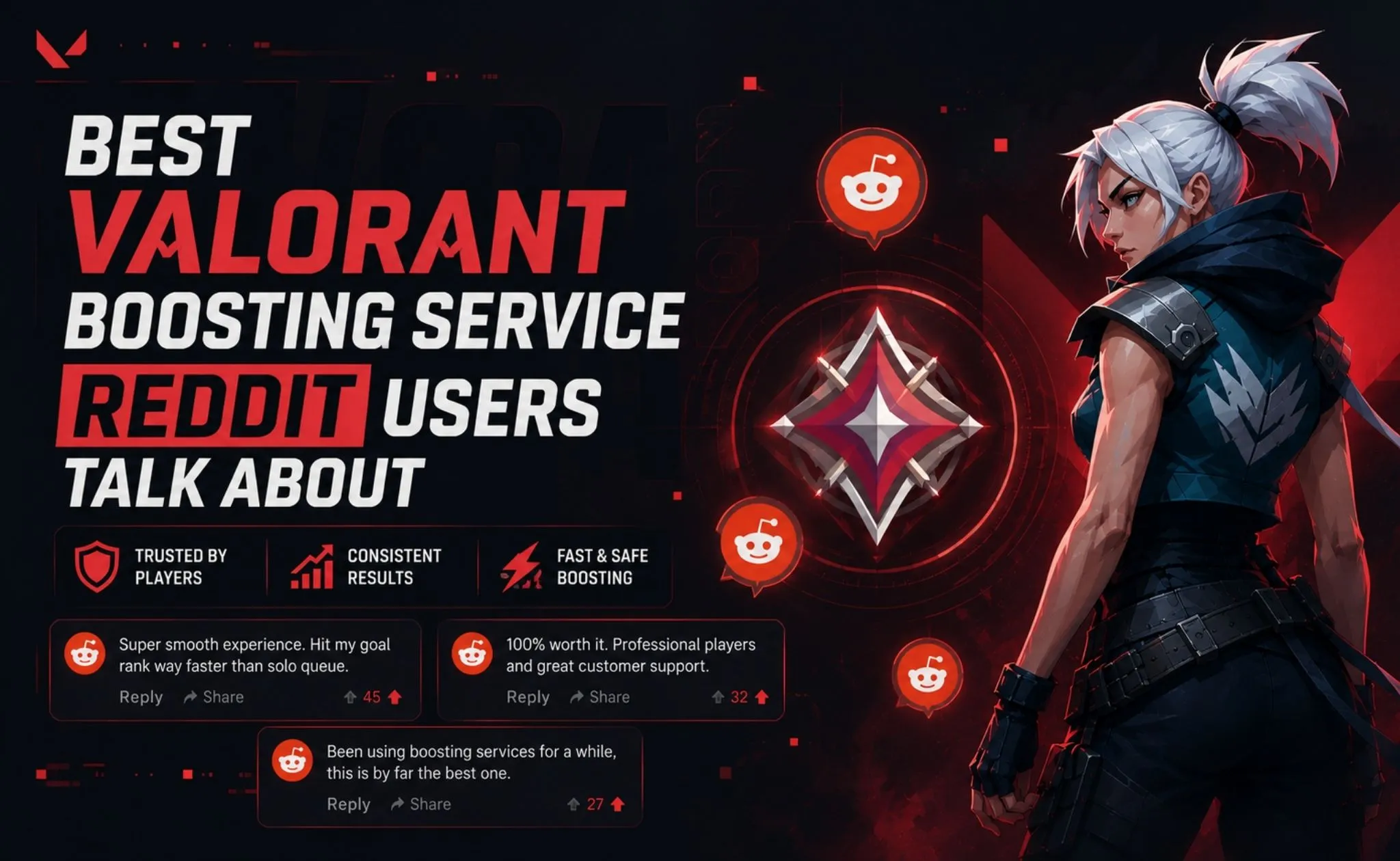 Best Valorant Boosting Service Reddit Users Talk About